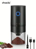 電動コーヒーグラインダー セラミック刃 USB 充電式 ポータブル エスプレッソ用 自宅 / オフィス / 旅行