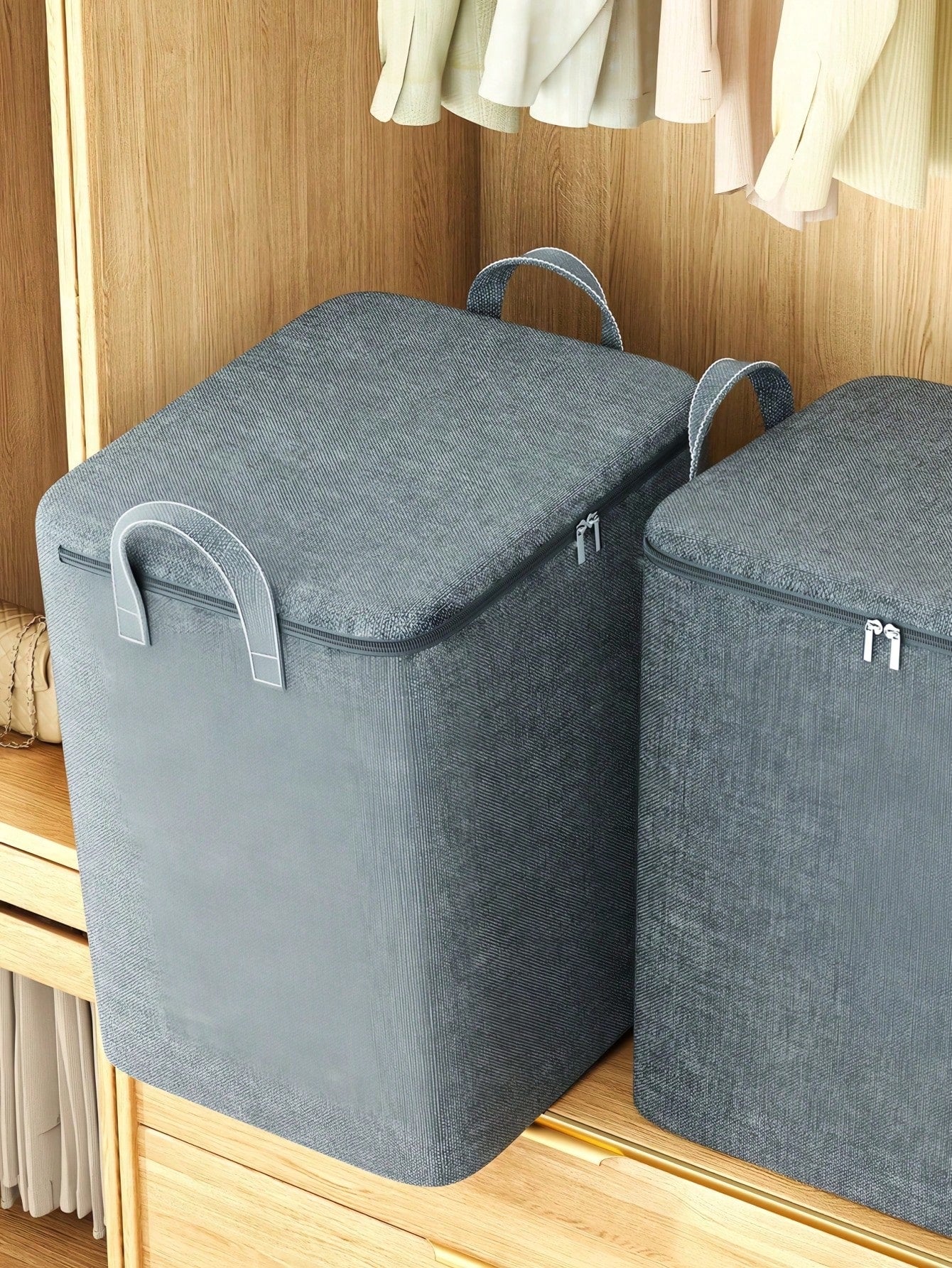 特大サイズ収納バッグ 防水・防塵・防湿 衣類 / 寝具 / おもちゃ収納 丈夫 軽量 整理しやすい マルチファンクション