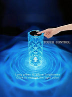 クリスタル雰囲気ランプ RGB16 色 タッチ & リモコン 充電式 USB ロマンチックデコ パーティー / ウェディング用