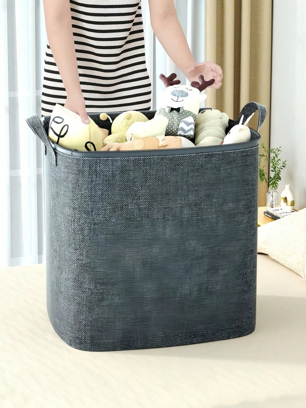 特大サイズ収納バッグ 防水・防塵・防湿 衣類 / 寝具 / おもちゃ収納 丈夫 軽量 整理しやすい マルチファンクション