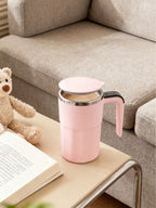 デジタル温度計測 磁気自動攪拌 電動カップ コーヒー / ミルクセーキ / プロテイン用