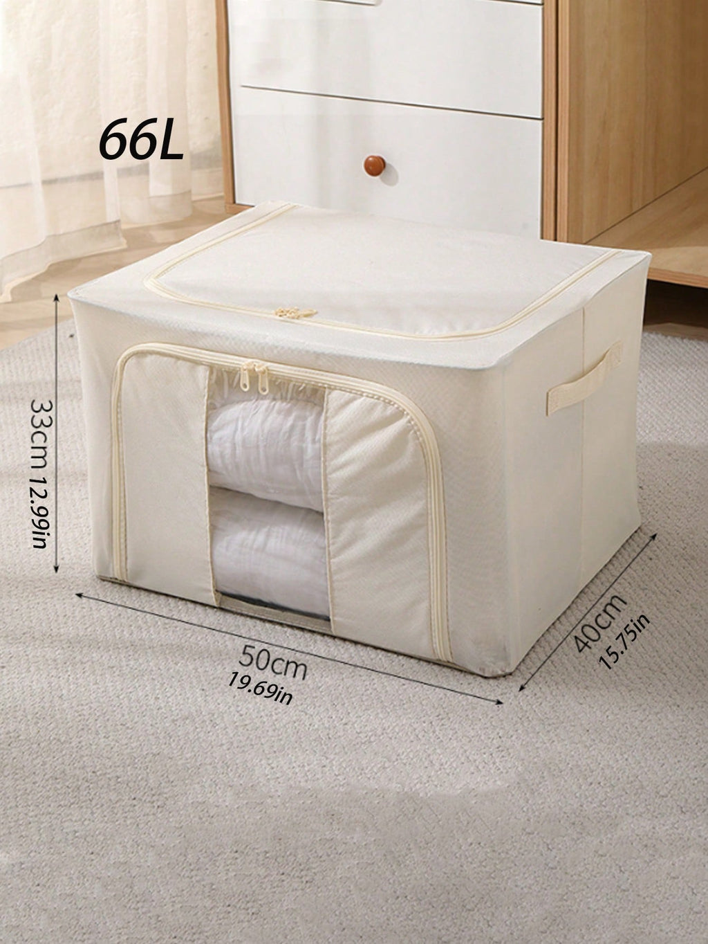 クリア衣類収納ボックス 装飾性兼用｜フェスタ装飾・ホームデコ対応 レディース衣類（T シャツ・パンツ・ドレス・四季服）用 ミニマリストオーガナイザー