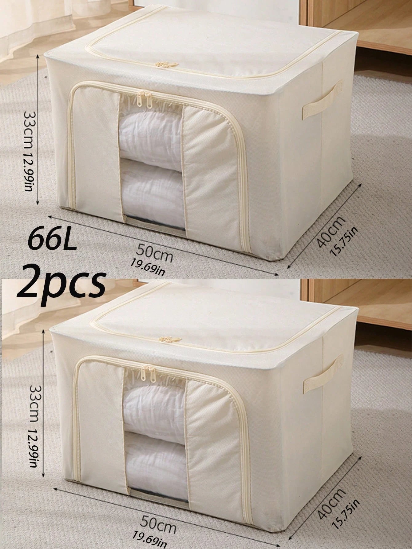 クリア衣類収納ボックス 装飾性兼用｜フェスタ装飾・ホームデコ対応 レディース衣類（T シャツ・パンツ・ドレス・四季服）用 ミニマリストオーガナイザー