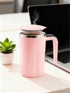 デジタル温度計測 磁気自動攪拌 電動カップ コーヒー / ミルクセーキ / プロテイン用