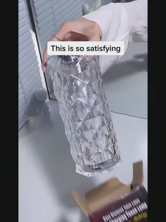 クリスタル雰囲気ランプ RGB16 色 タッチ & リモコン 充電式 USB ロマンチックデコ パーティー / ウェディング用